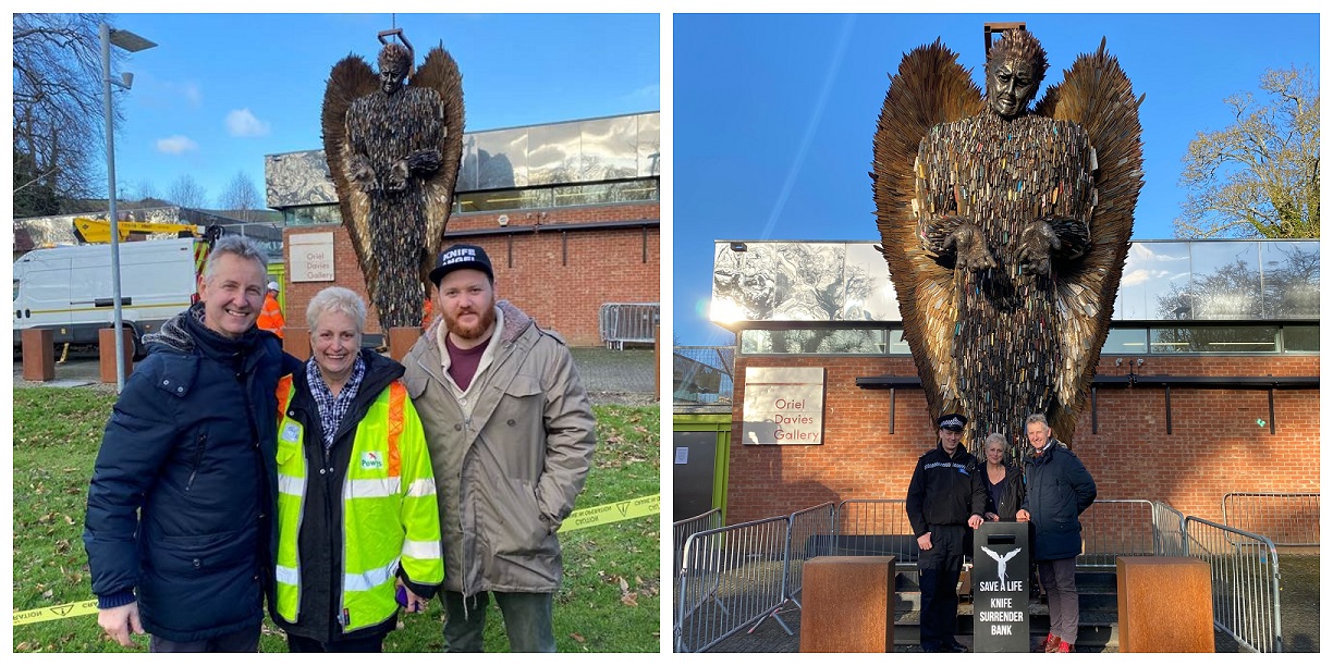 Knife Angel Newtown Hosting Team