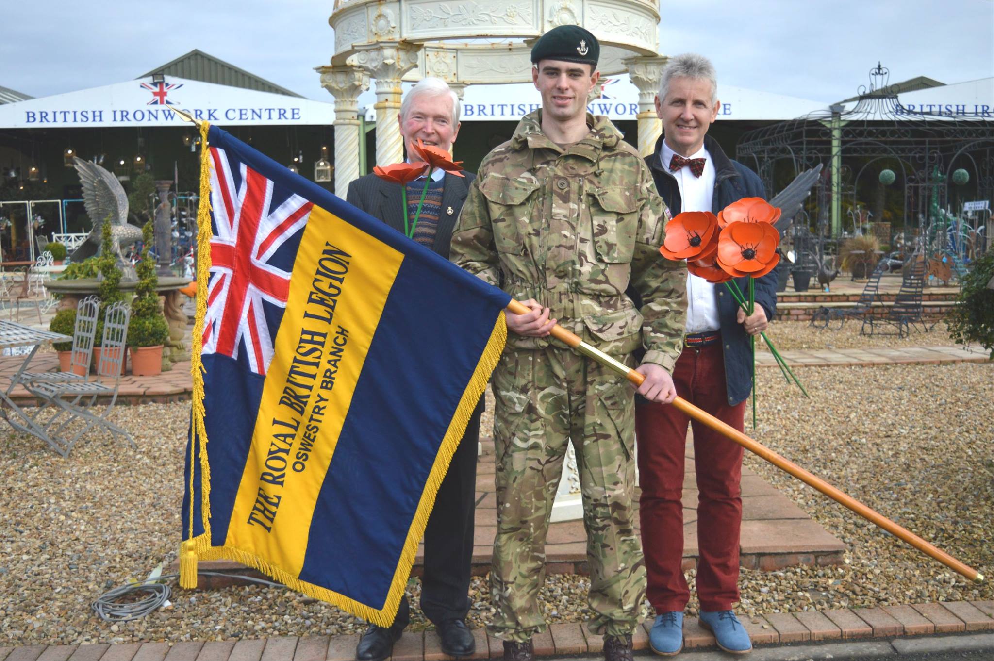 Royal British Legion new standard bearer