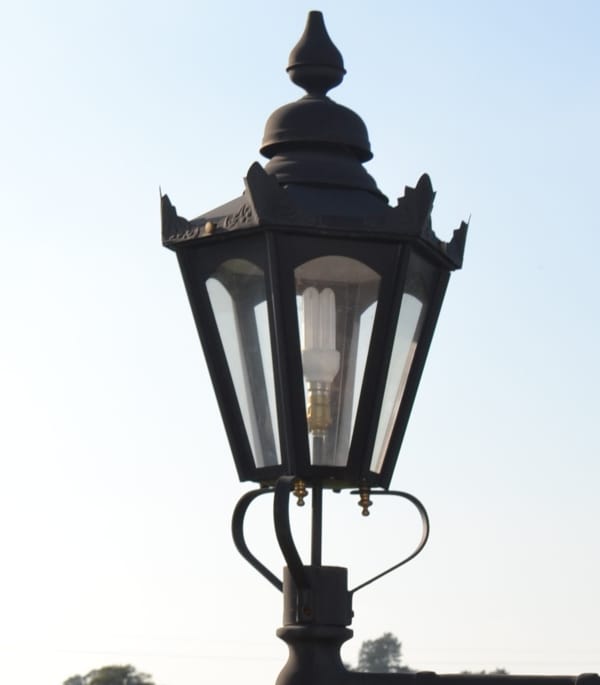 Black Concordia Vintage Lantern