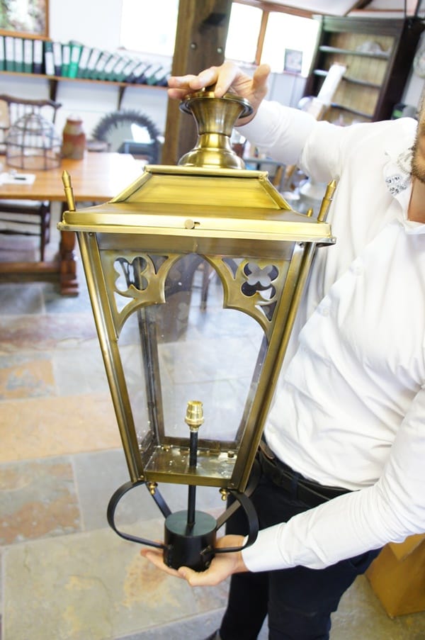 Large Gothic Vintage Lantern