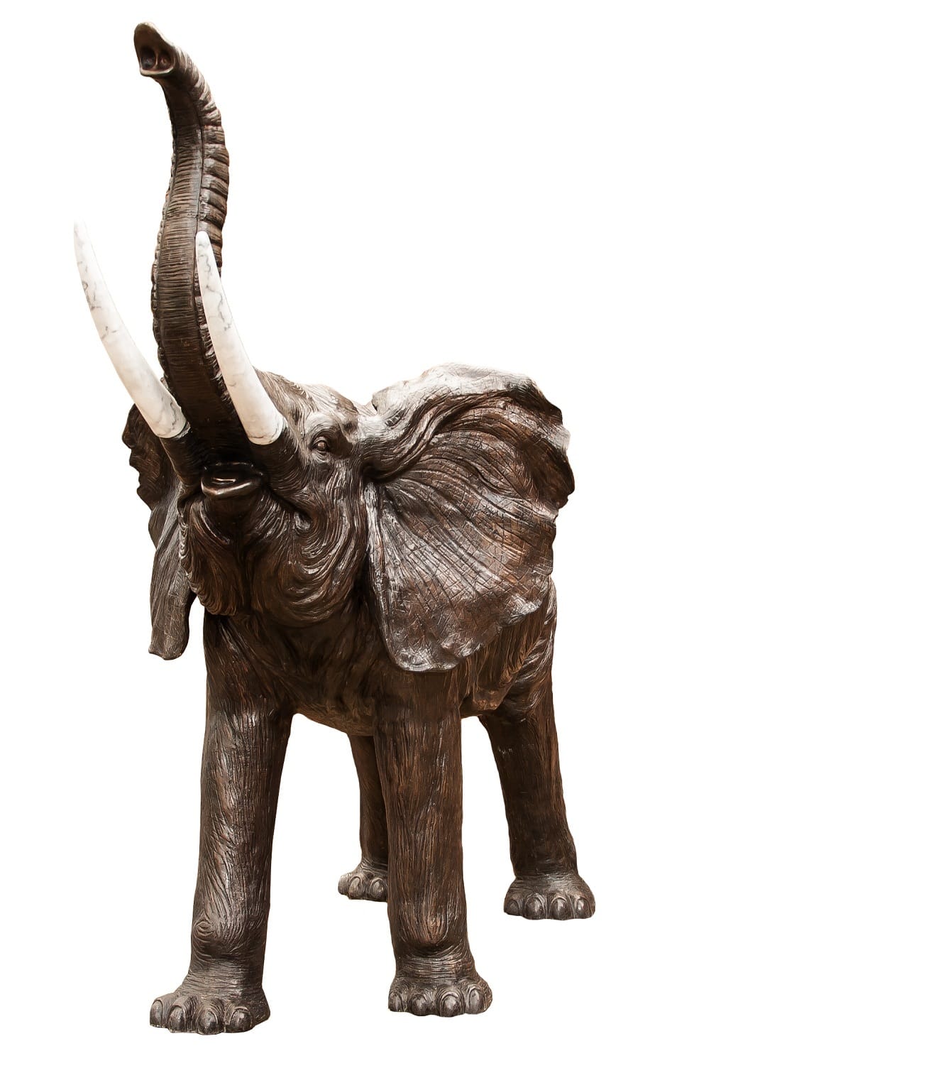 'Keyara' Cast Bronze Elephant Sculpture