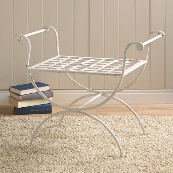 Steel 'Athens' Garden Seat