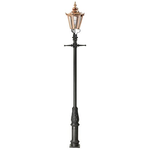 Copper Concordia Lamp Post - 2.7m
