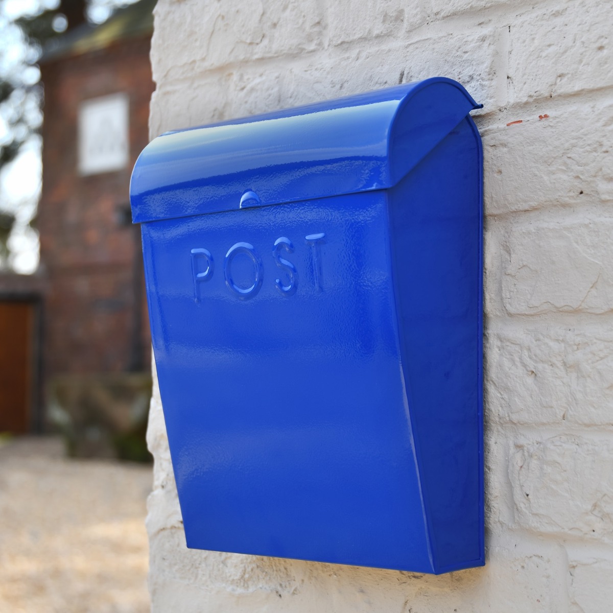 London Classics Post Box in Royal Blue