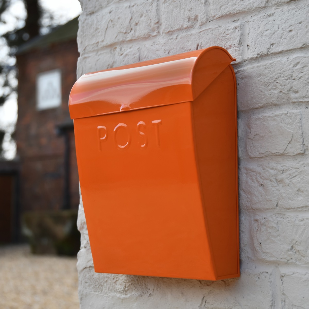 London Classics Post Box in Orange