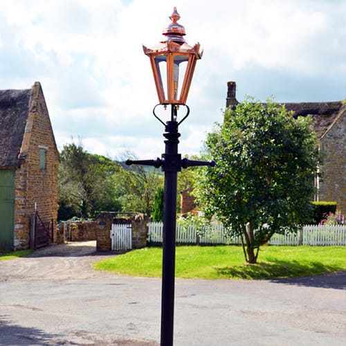 Copper Concordia Lamp Post - 2.7m