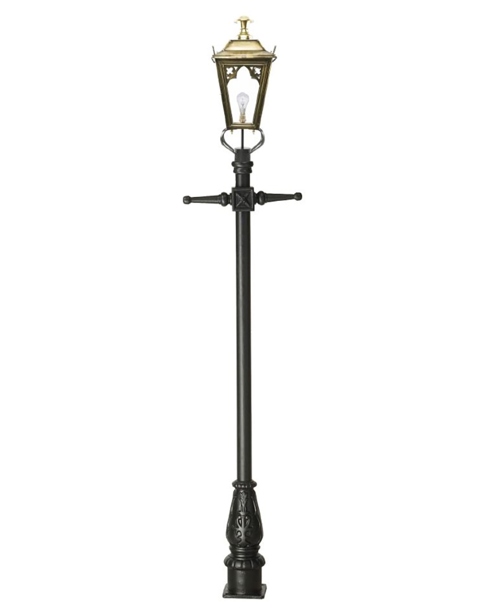 The Brass Canterbury Lamp Post In 2.66 Metres