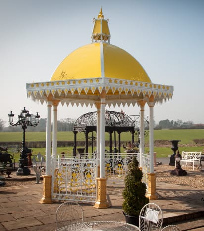 'Bromforth Bridge' Chinese Style Gazebo With Roof