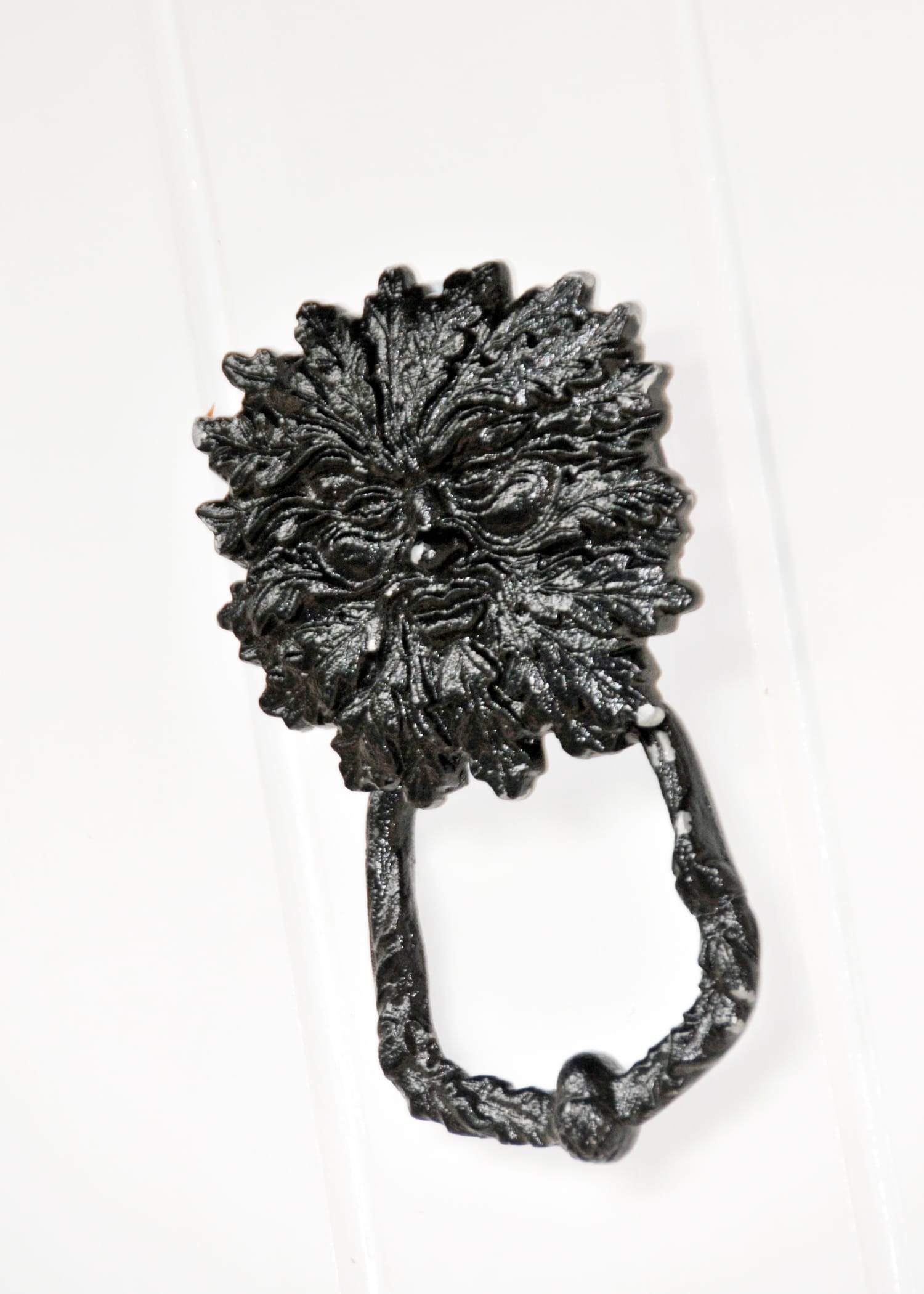 Tree Guardian Door Knocker In Black