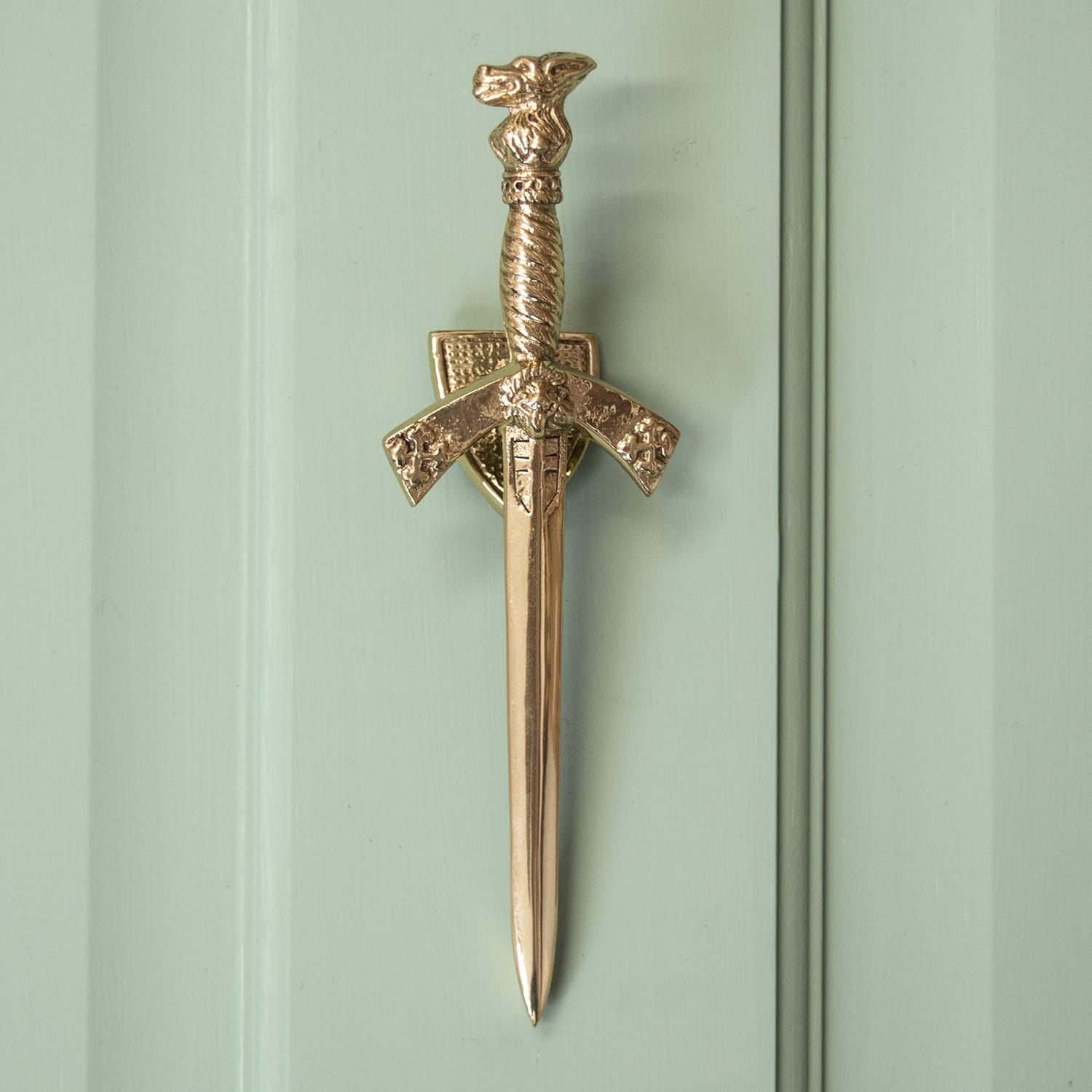 "Rhindon" Sword Door Knocker