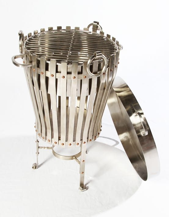 Viking Stainless Steel Log Burner