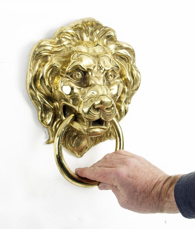 Majestic Lion Door Knocker