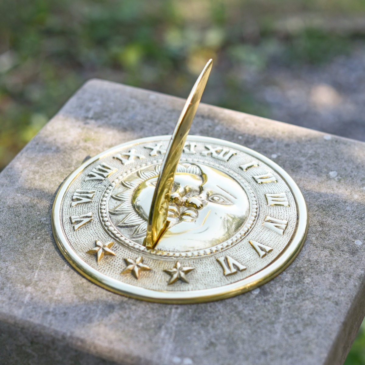 Brass 'Night Sky' Sundial