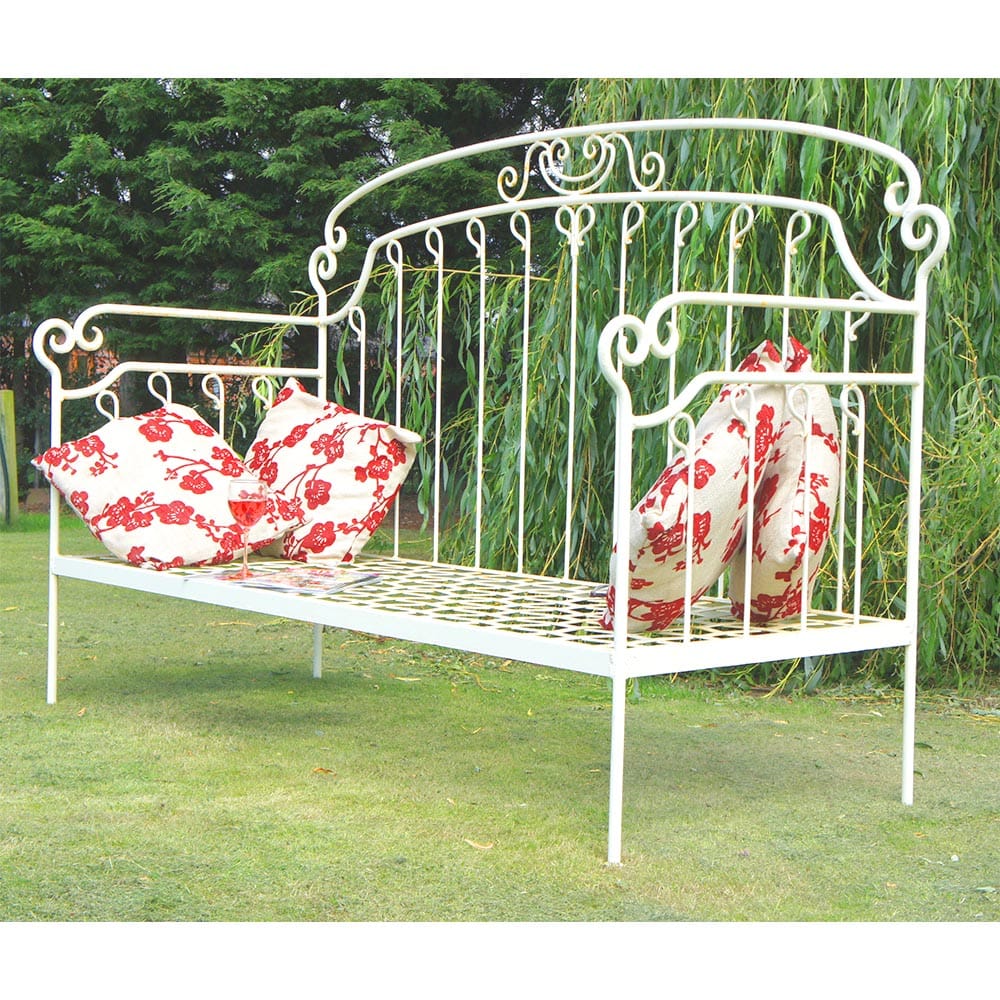 Wrought Iron 'The Lady Beatrice' Day Bed