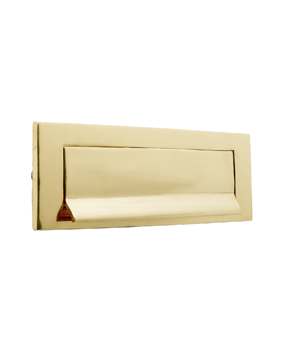 Newham Park Letter Plate With Gravity Flap