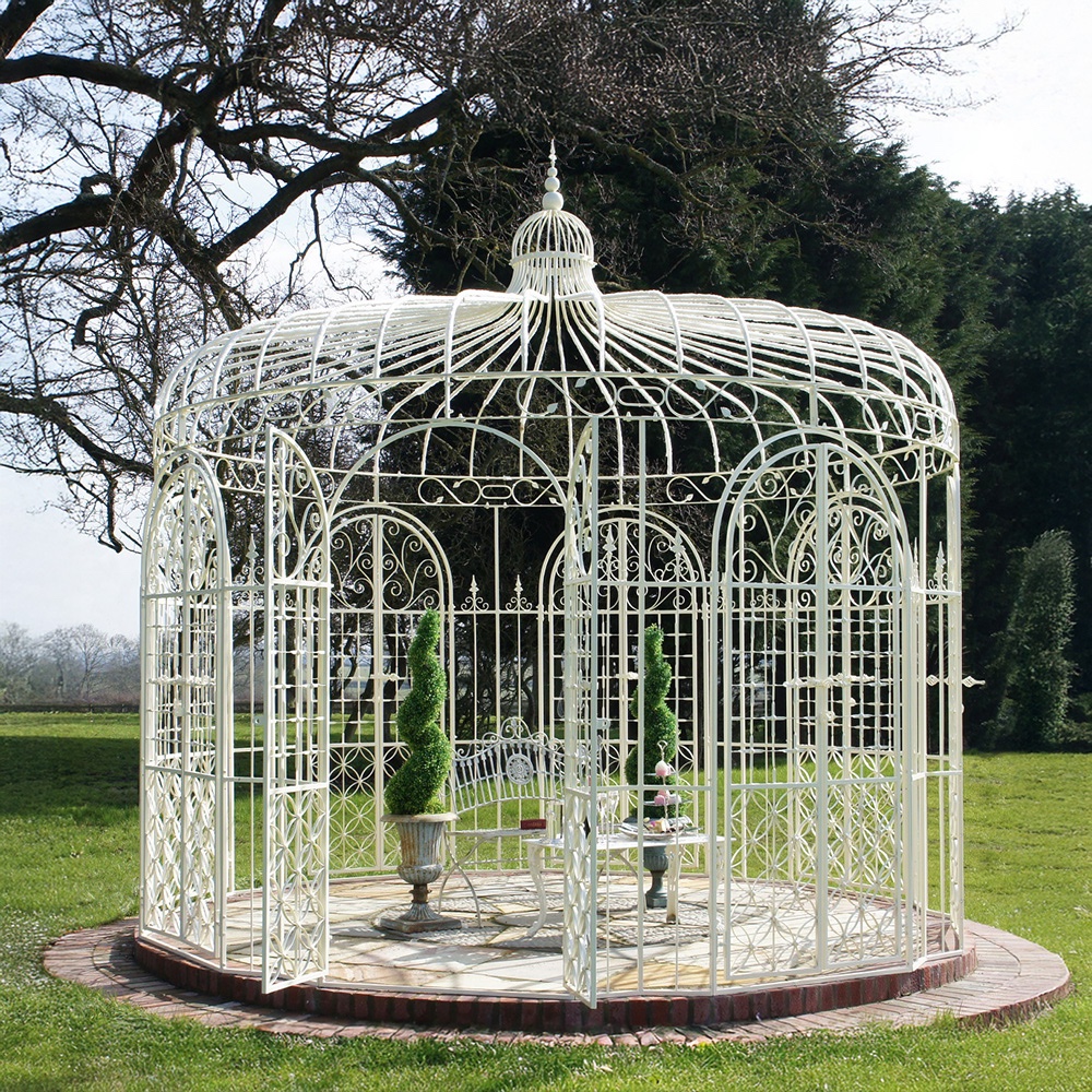 The Portofino Garden Gazebo - With Doors