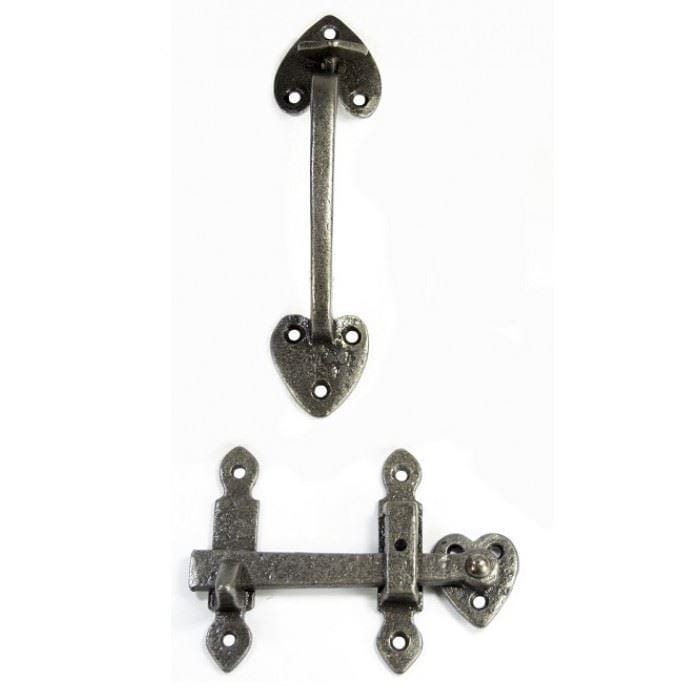 The Forge Classic Thumb Latch in Pewter Finish