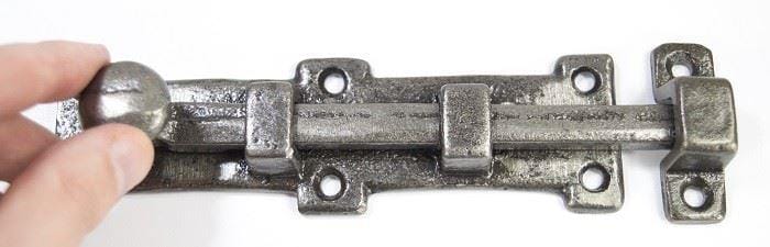 The Forge "Highley" Cast Iron 6" Door Bolt