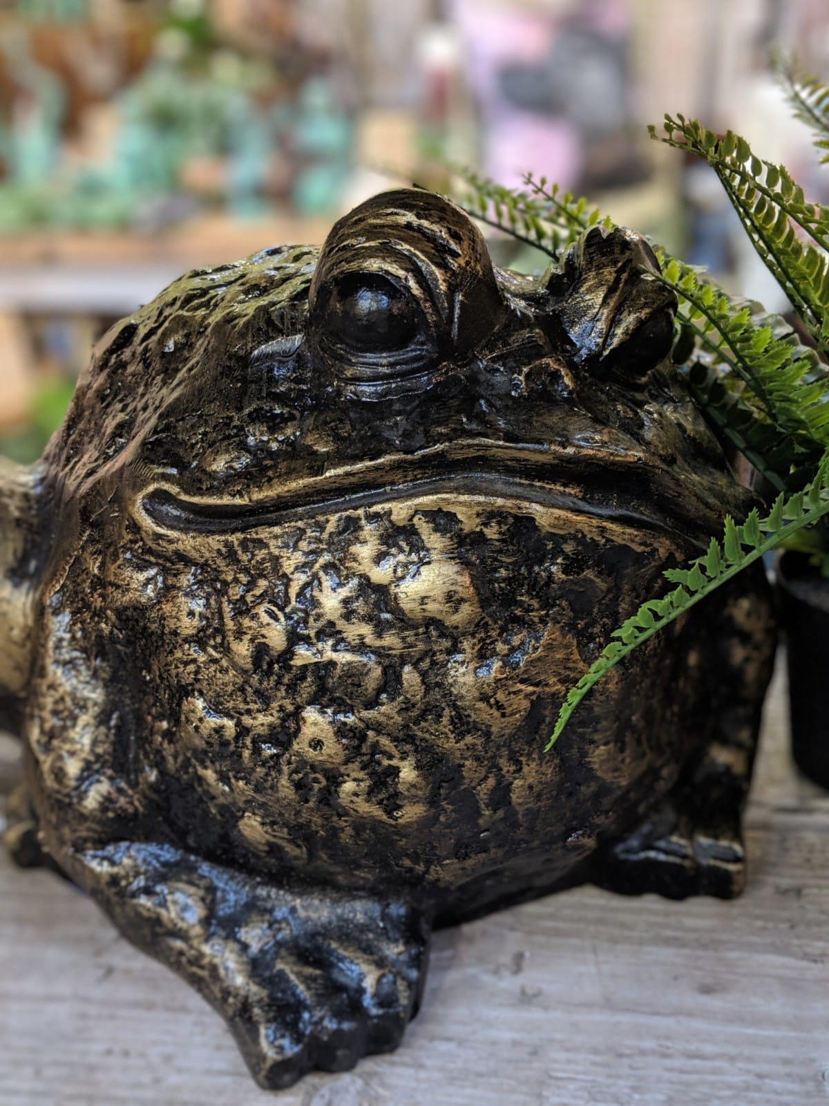 The Frog Prince Garden Sculpture