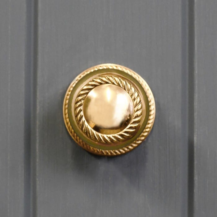 Georgian Mortice Brass Door Knob
