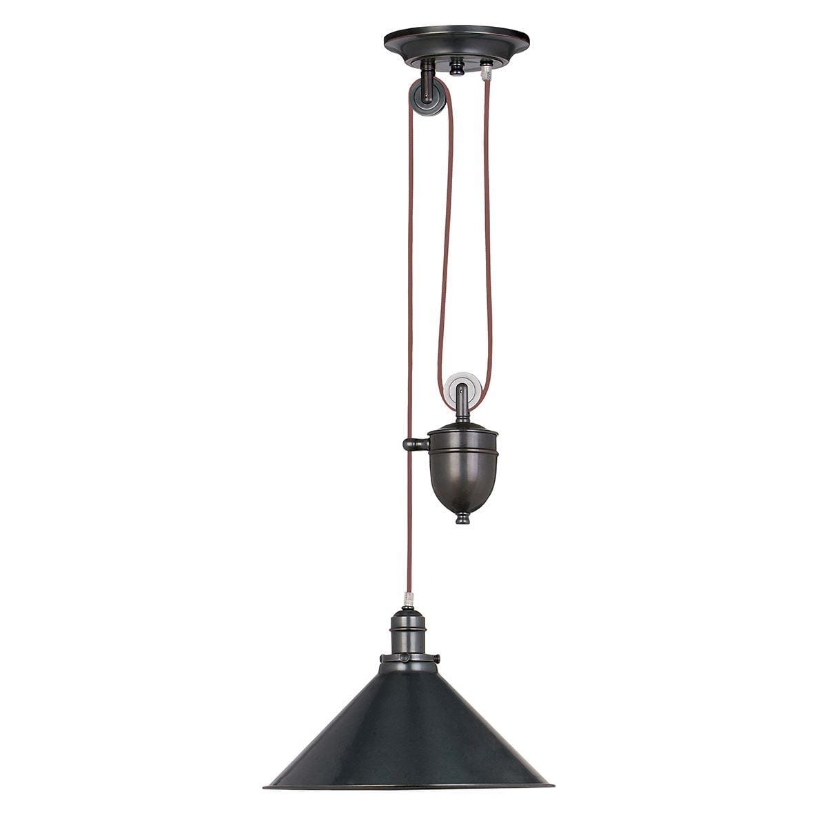 'Province' Ceiling Light In Deep Bronze