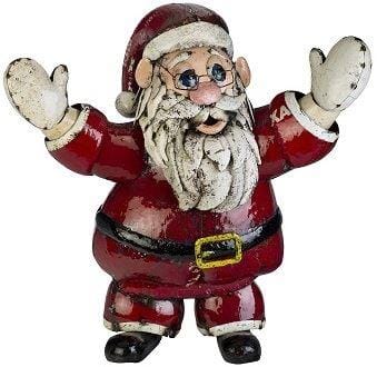Metal Father Christmas In Extra Larg…