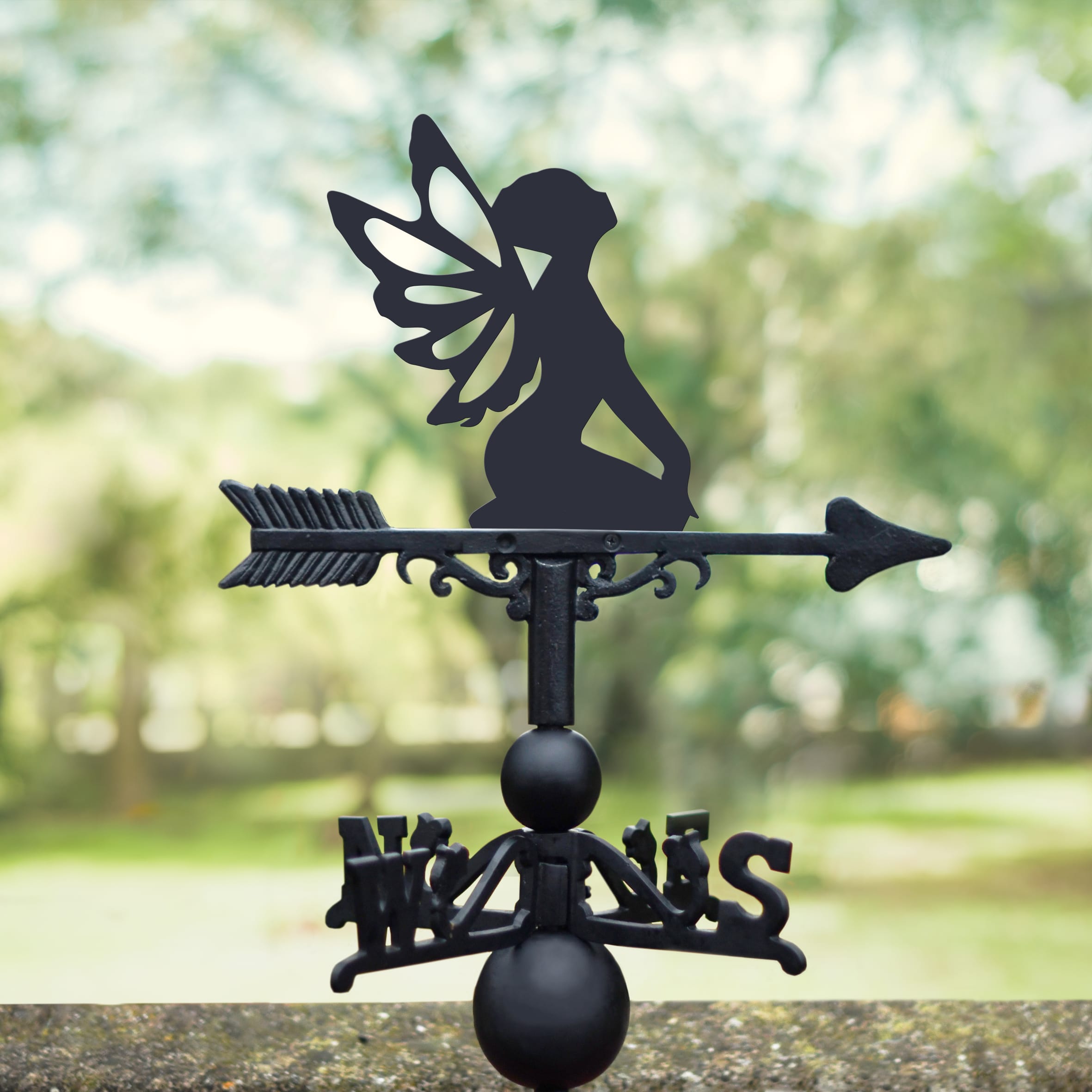 Bespoke Cast Iron Fairy Weathervane