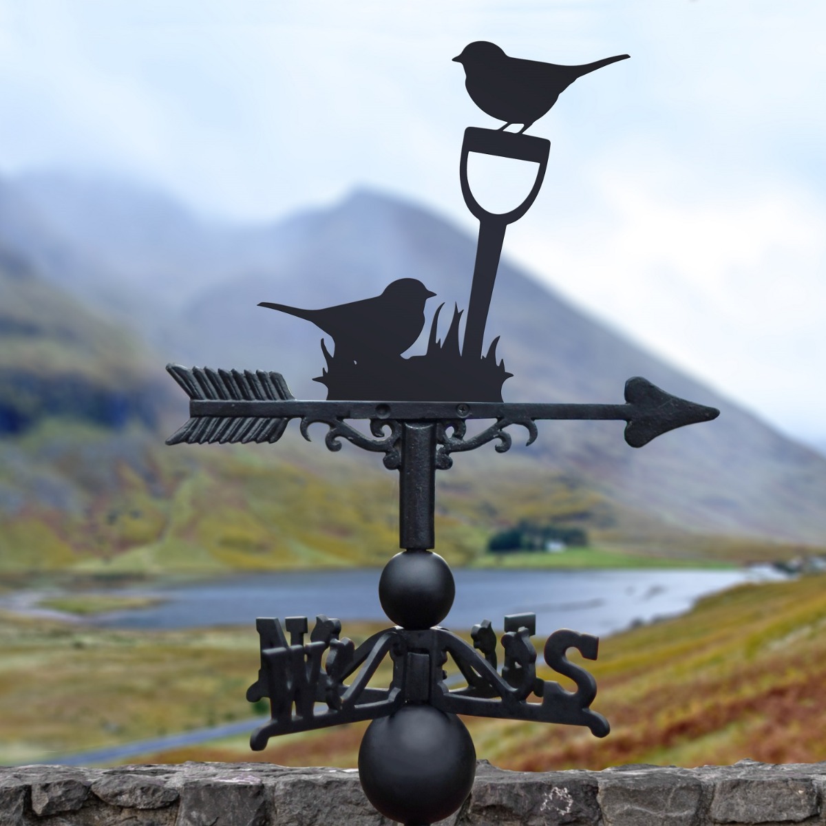 The Forge Robin Iron Weathervane