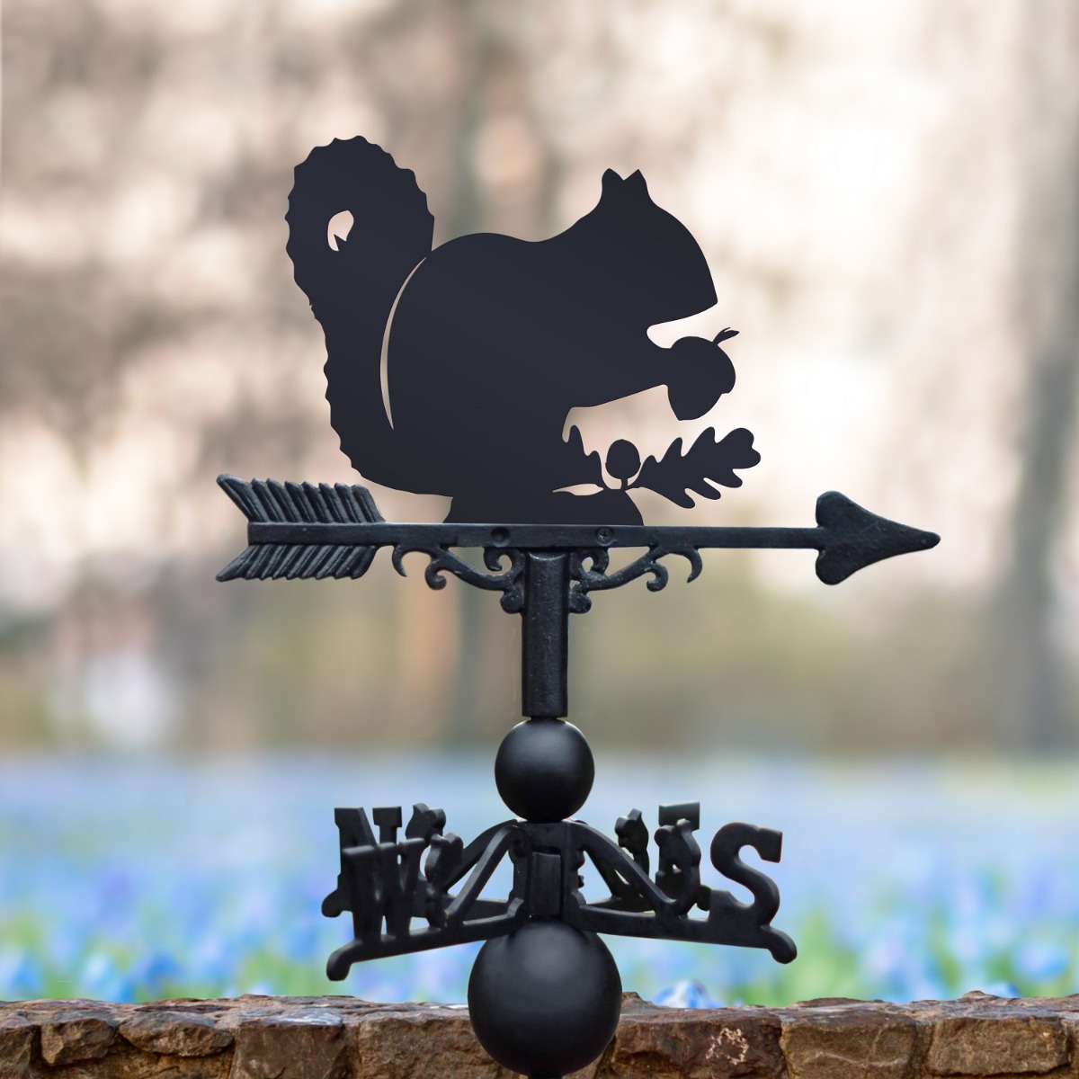 The Forge Squirrel Iron Weathervane