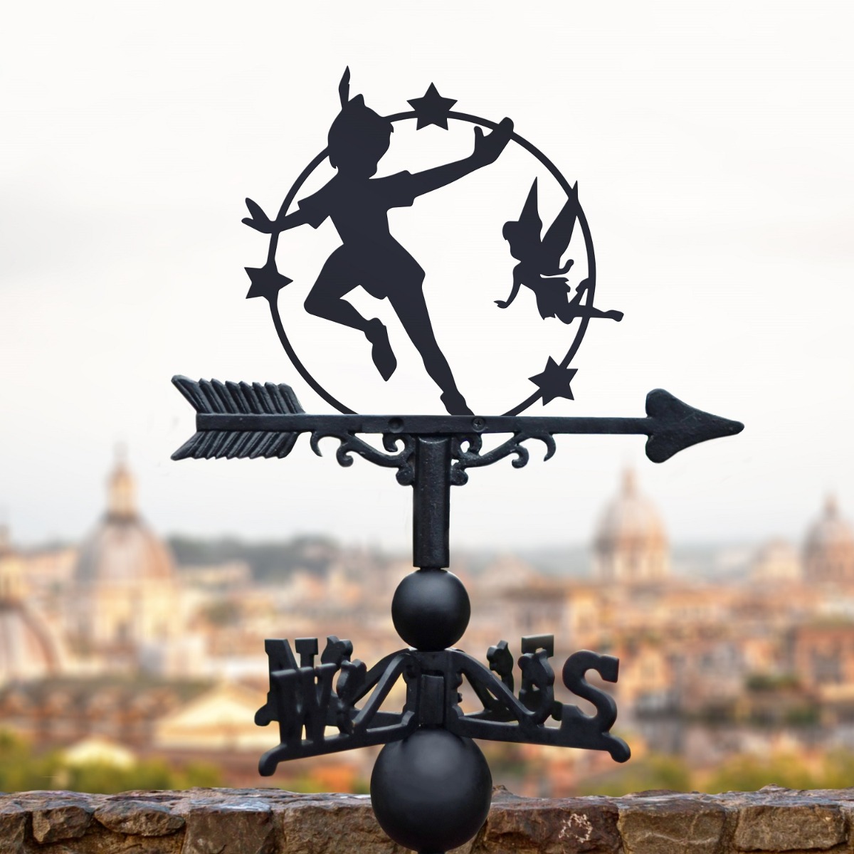 The Forge Peter Pan Iron Weathervane