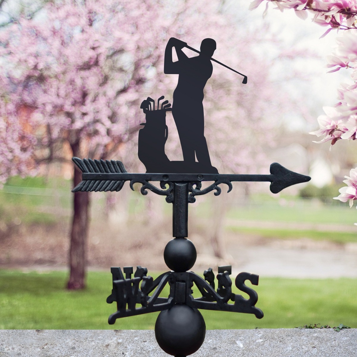 The Forge Golfer Iron Weathervane