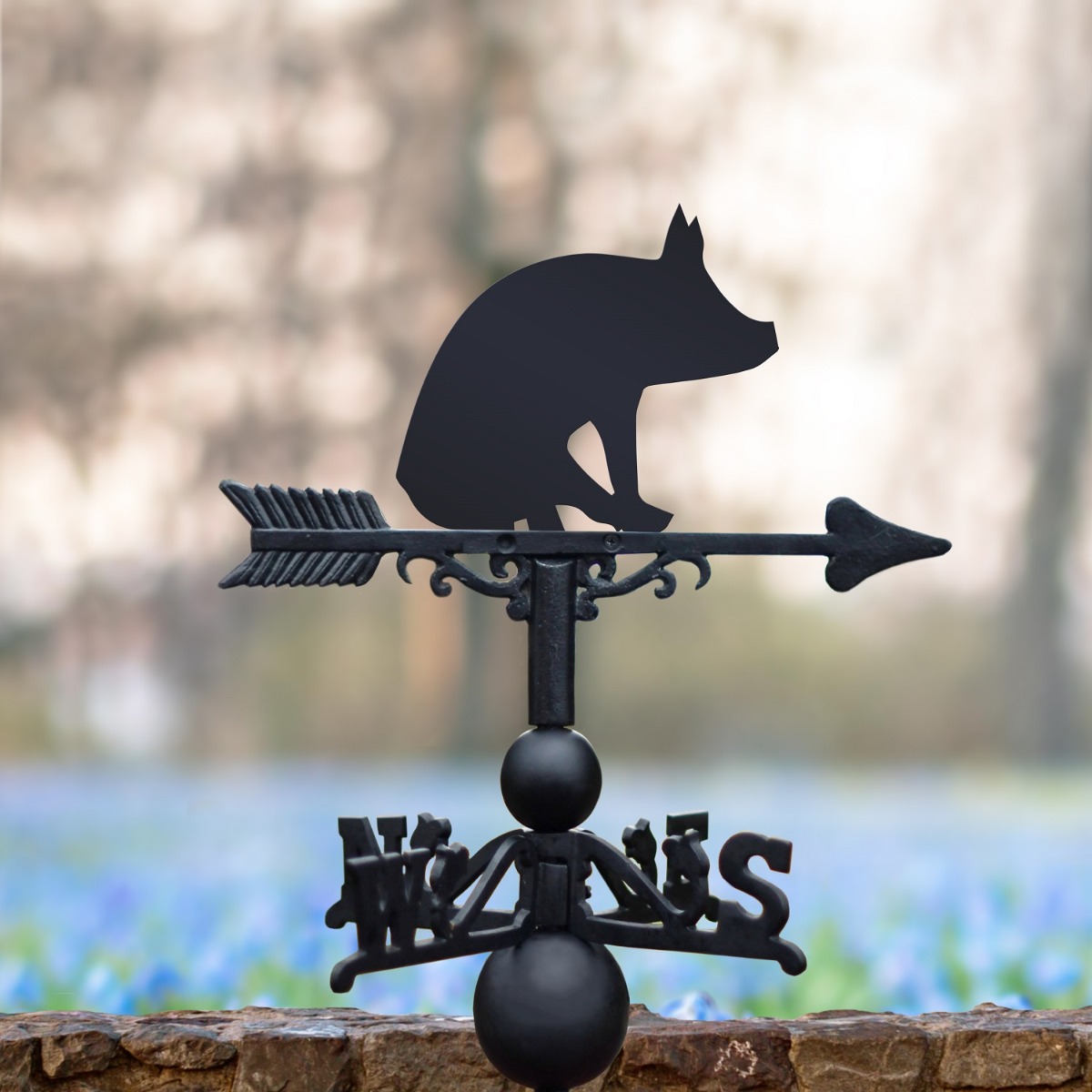 The Forge Cast Iron Pig Weathervane