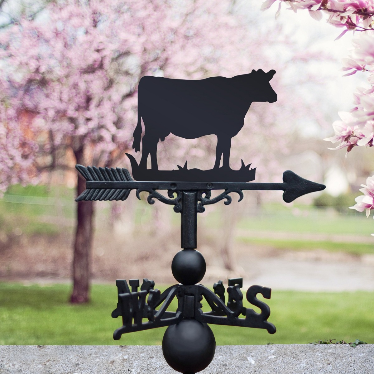 The Forge Cow Iron Weathervane