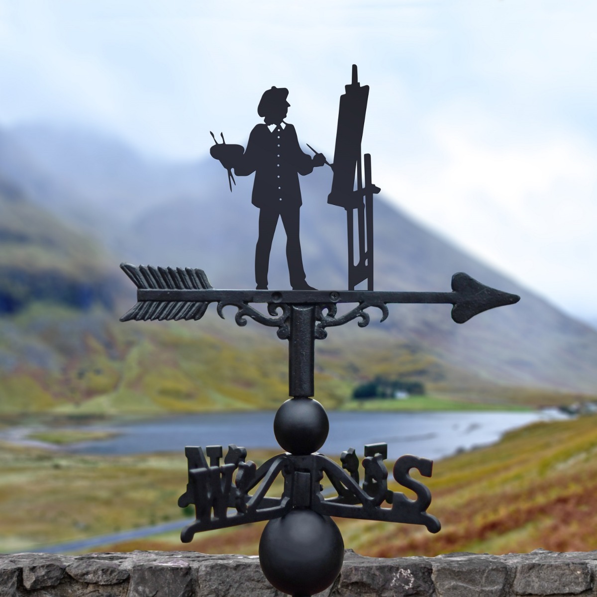 The Forge Artist Iron Weathervane