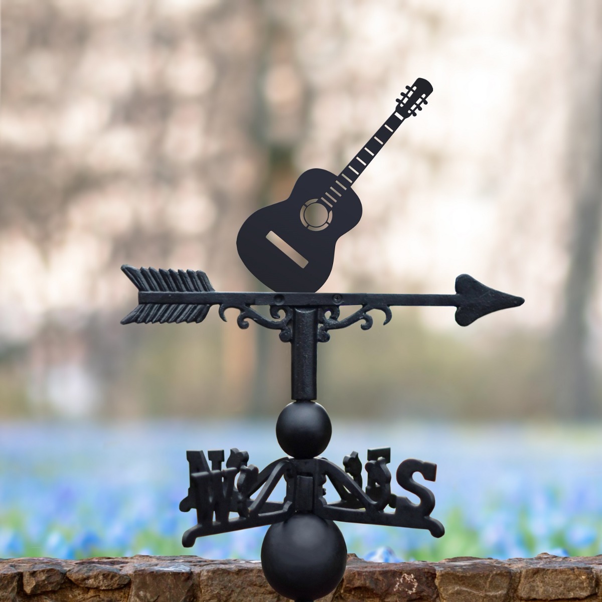 The Forge Guitar Iron Weathervane