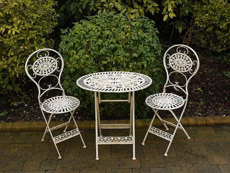 "Paignton" Table and Chair Set In Cream