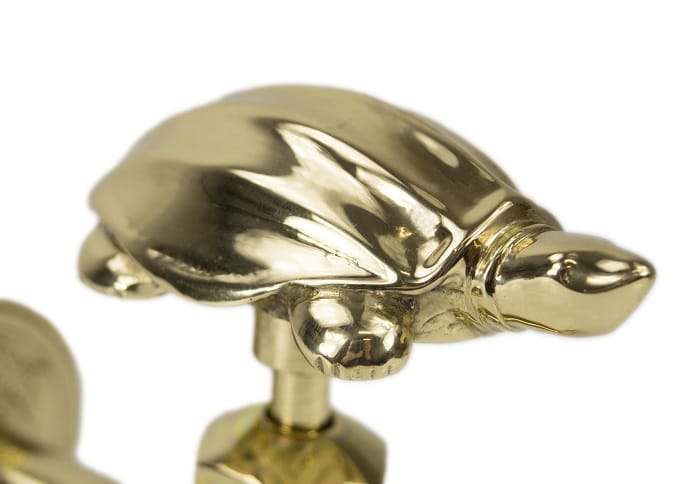 Terrapin Garden Tap In Polished Brass
