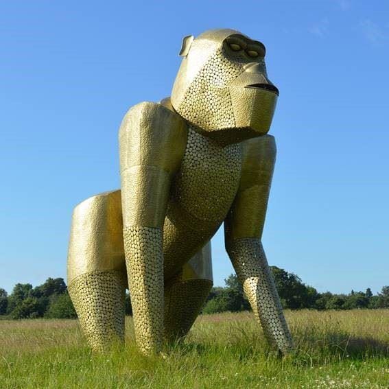 'King Greystoke' Stunning Silverback Gorilla  Extra Large