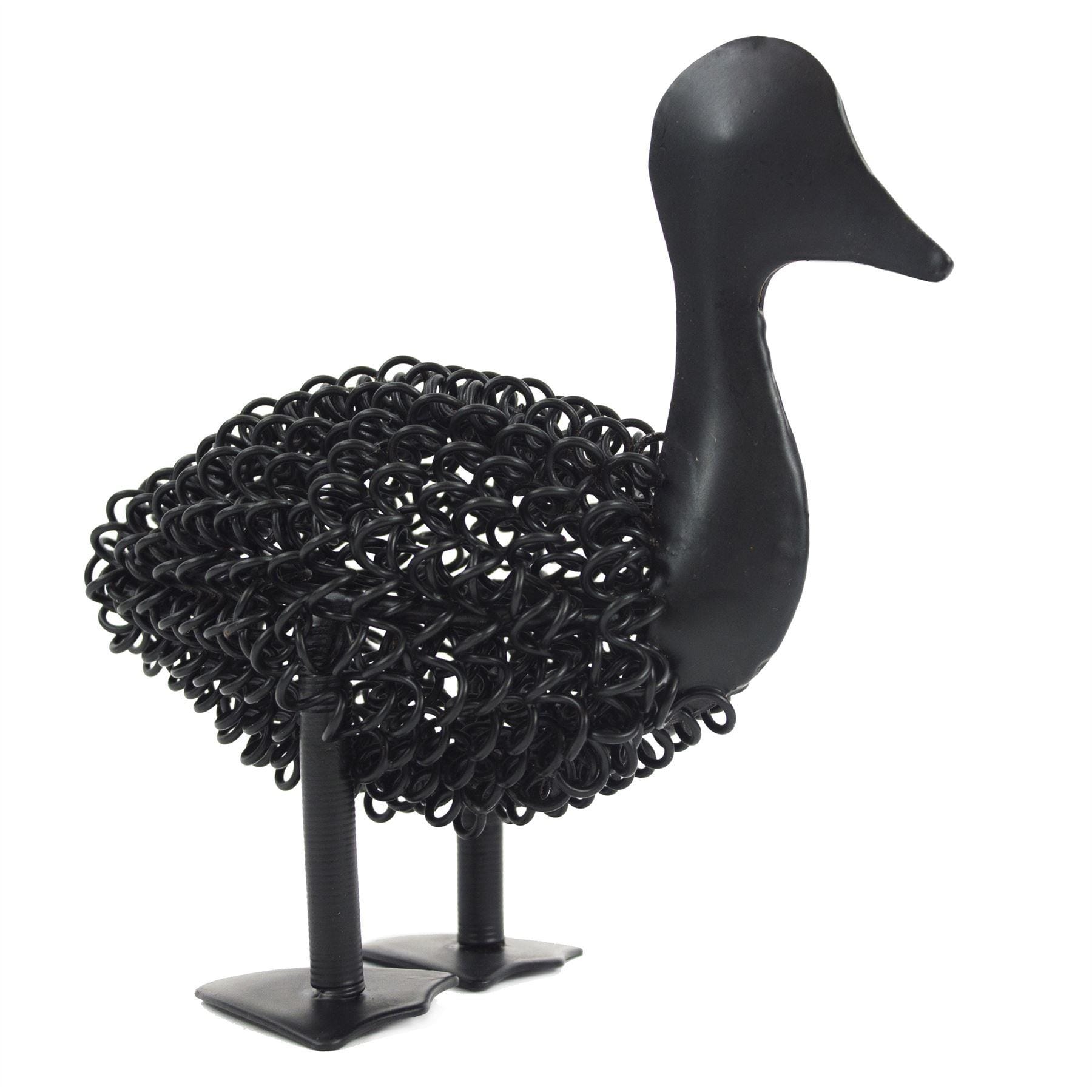 Twisted Wire Duck in Black Finish