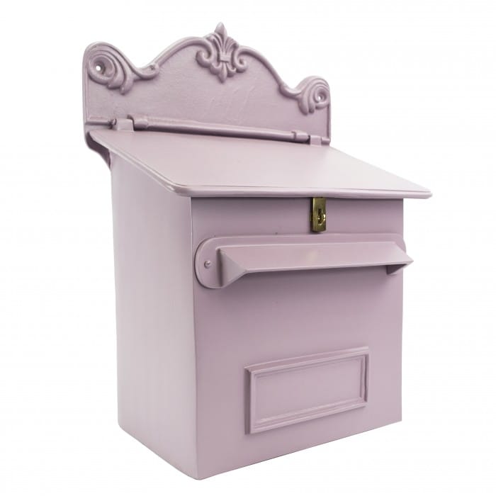 Pastel Lilac Knightsbridge Post & Parcel Box