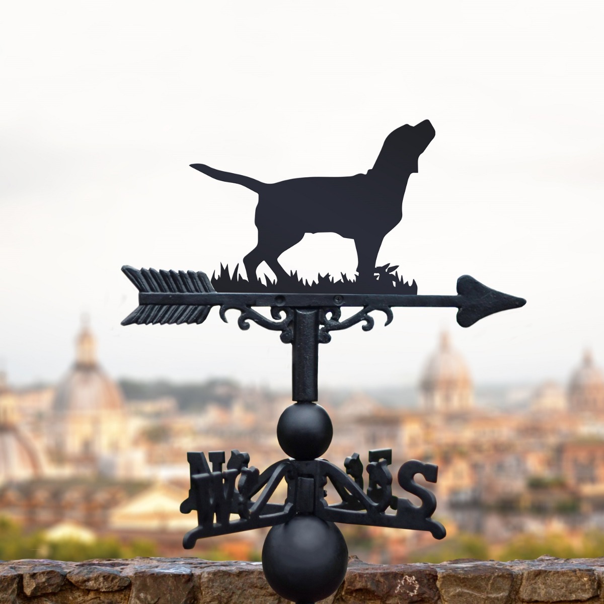The Forge Beagle Iron Weathervane