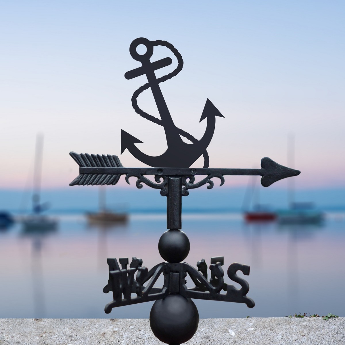 The Forge Anchor Iron Weathervane