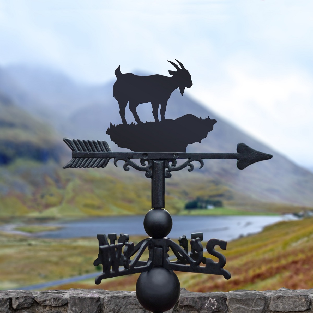 The Forge Goat Iron Weathervane