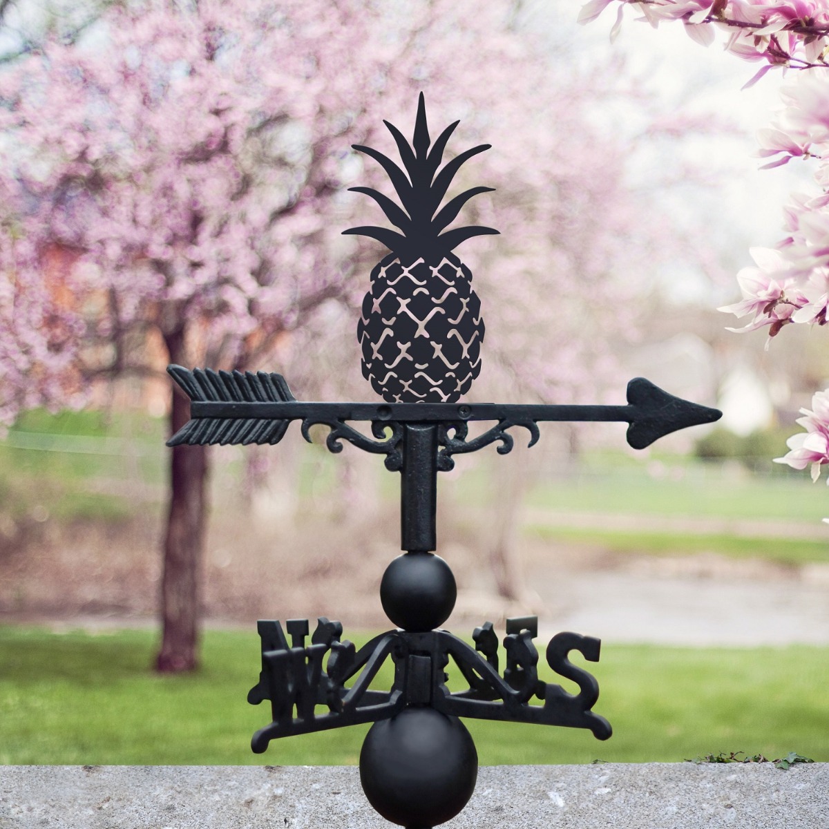 The Forge Pineapple Iron Weathervane