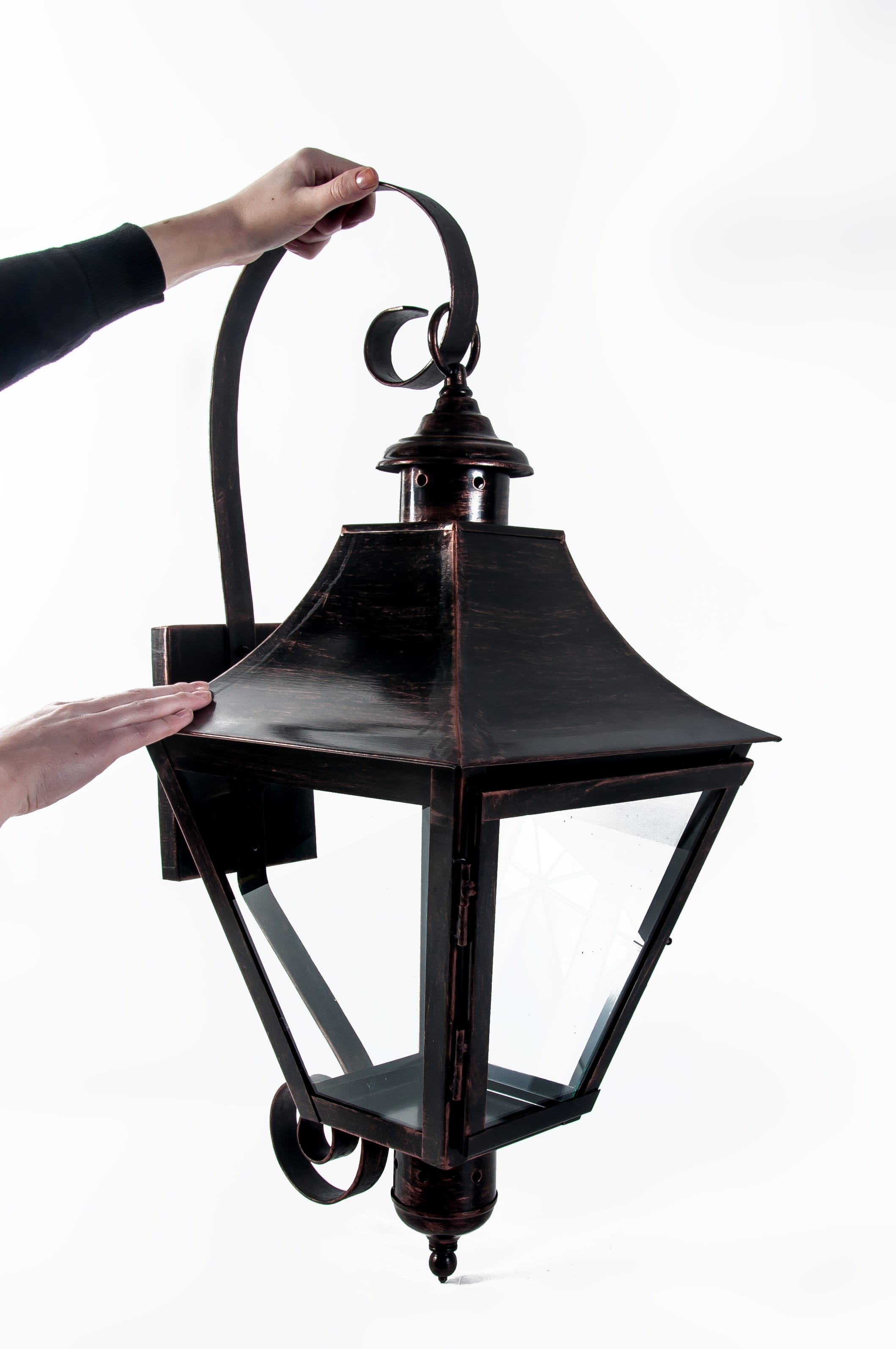 "Attingham" Bronze Wall Lantern