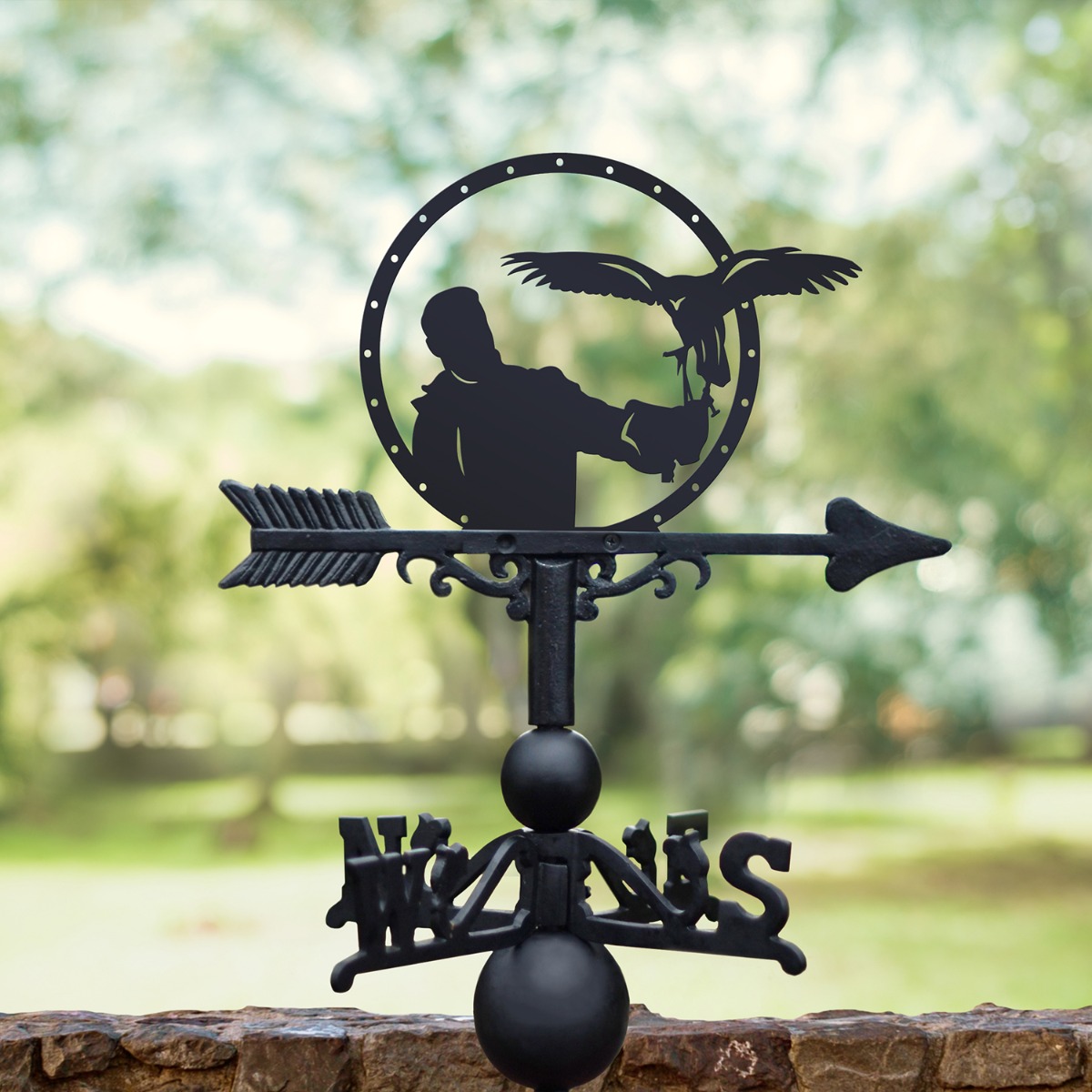 The Forge Falconry Iron Weathervane