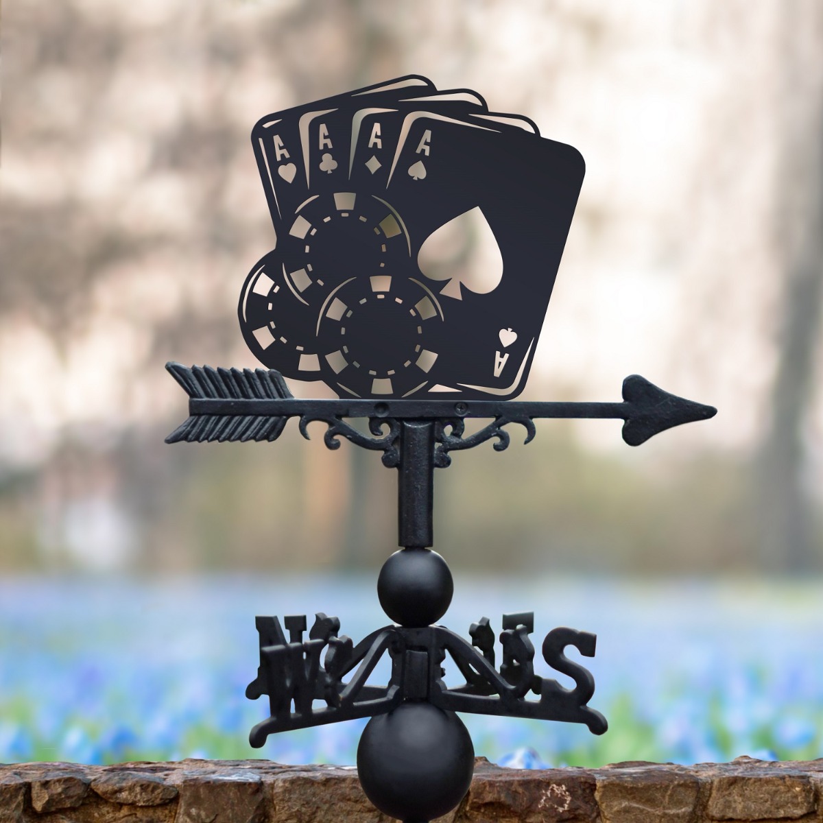 The Forge Poker Iron Weathervane