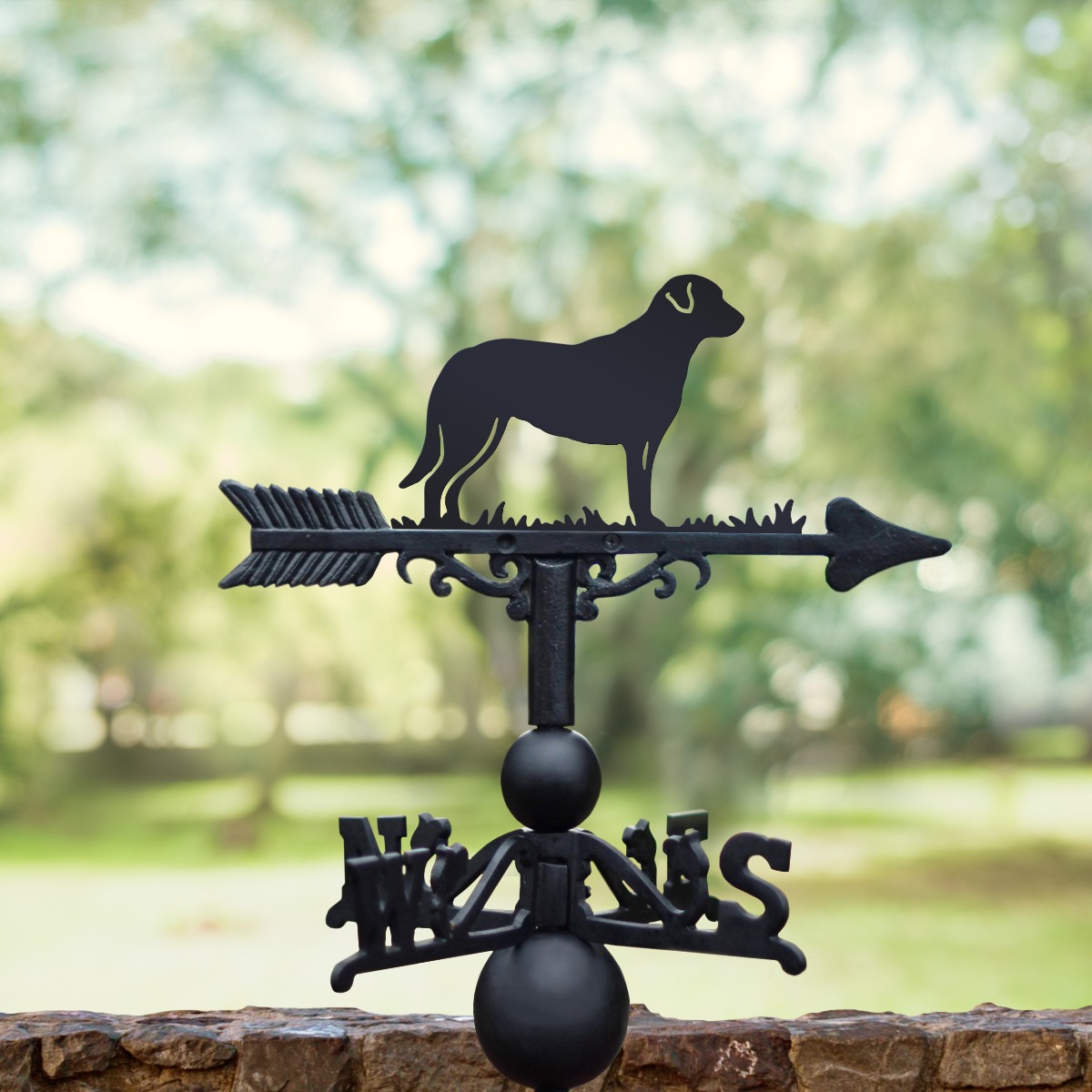 Weathervane with Anatolian Shepherd Dog Design