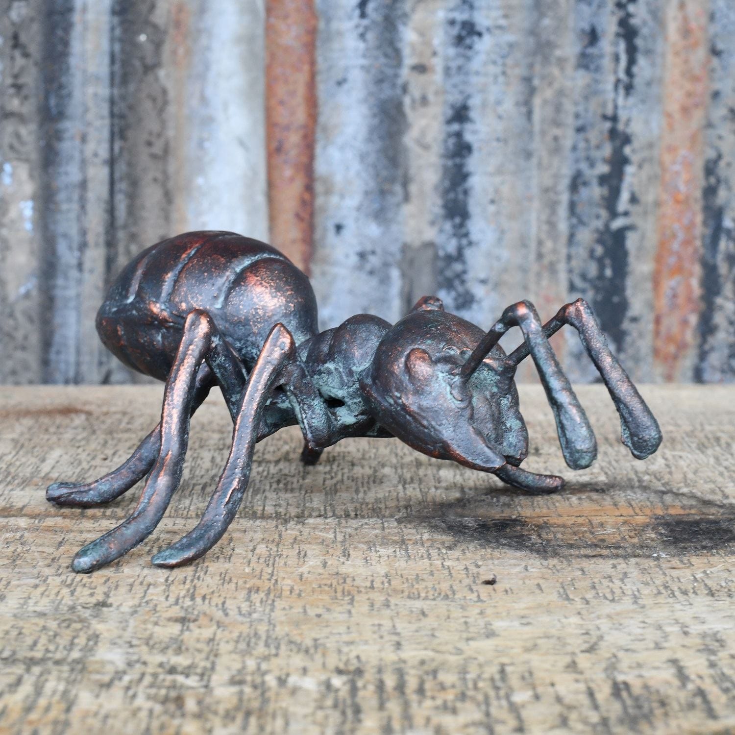 Cast Iron Ant Garden Sculpture