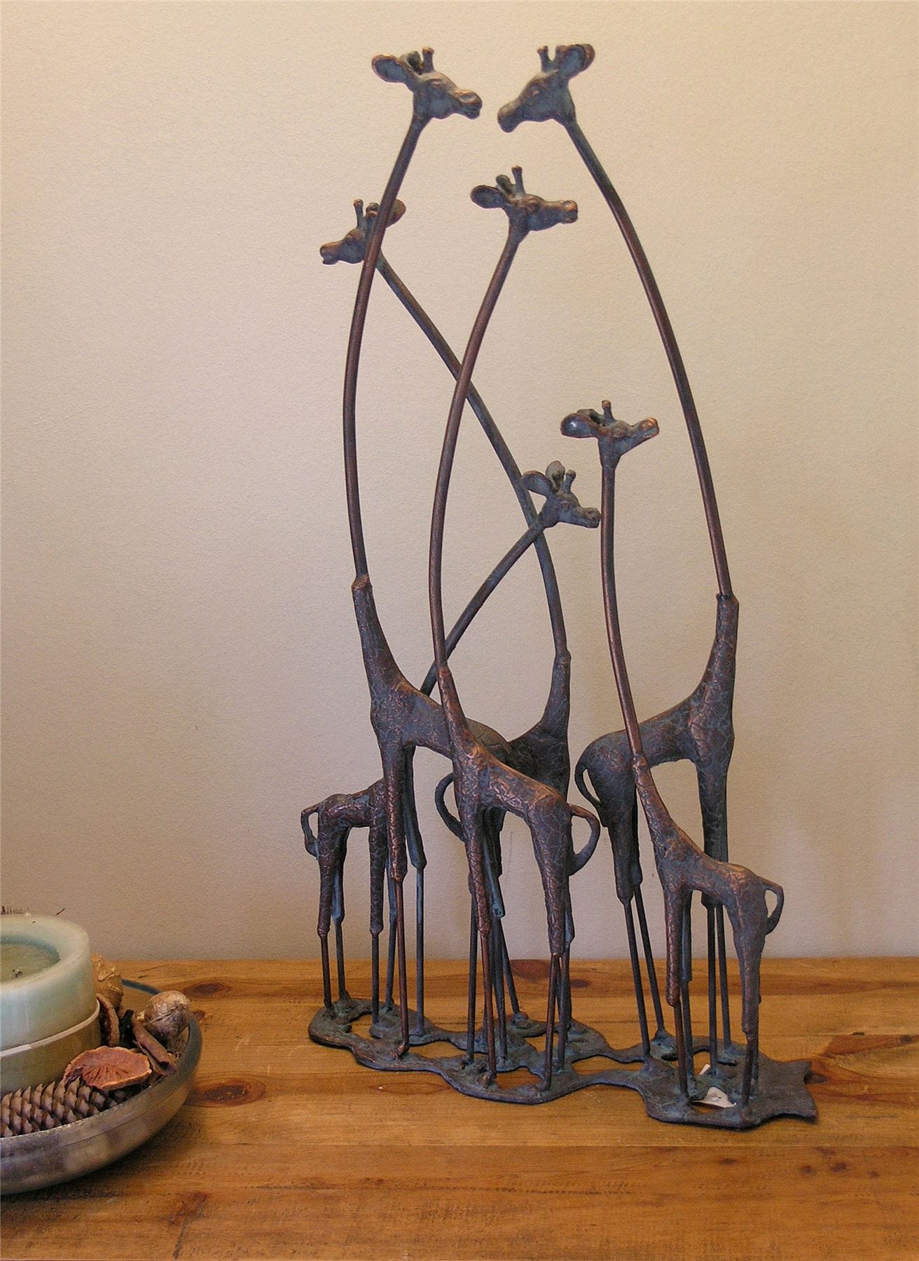 Giraffe Family Indoor Ornament